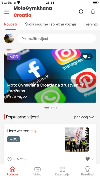 Moto Gymkhana Croatia Screenshot