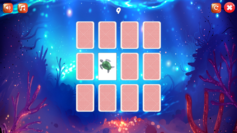 #4. Ocean Matching Game (iOS) 由: Sopheap Chheng