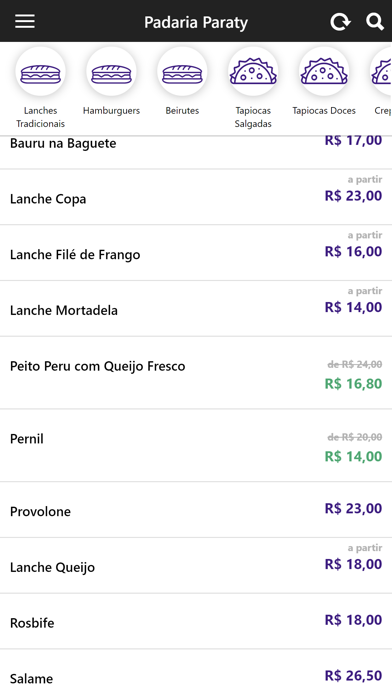 Padaria Paraty Screenshot