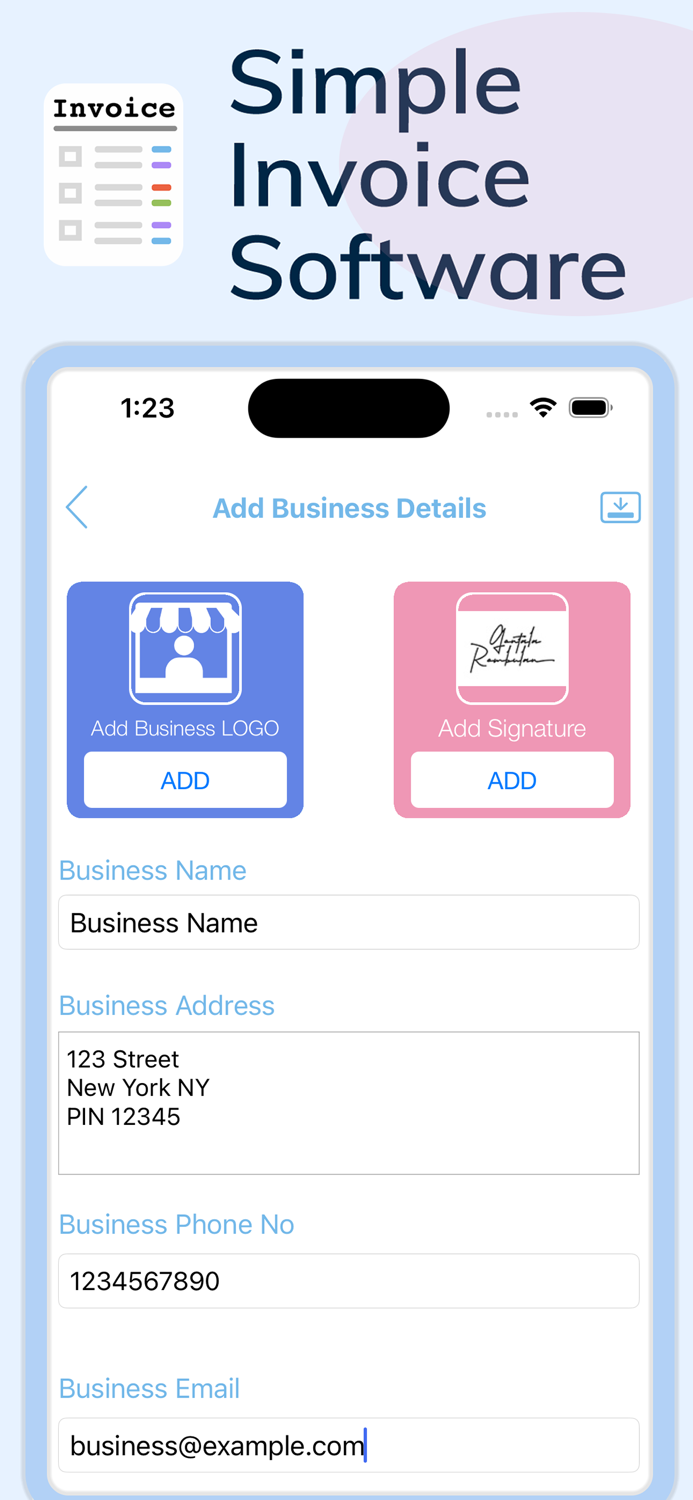 Invoice And Estimate Maker