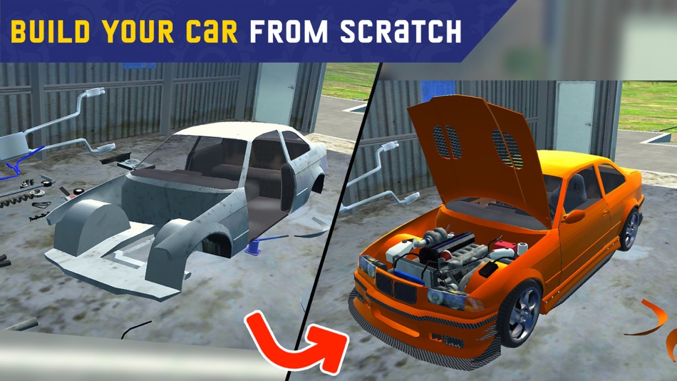 #1. My First Summer Car: Mechanic (iOS) 由: Azat Dauletyarov