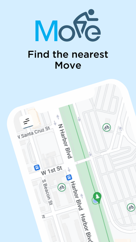 #1. Move - Shared Mobility (iOS) By: Pedal Movement Micromobility LLC