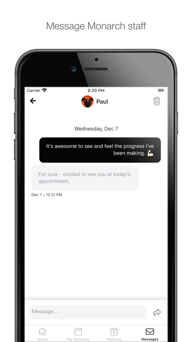 Monarch Health Screenshot