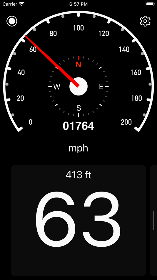 #1. Speedometer Simple (iOS) 由: WATT APPS