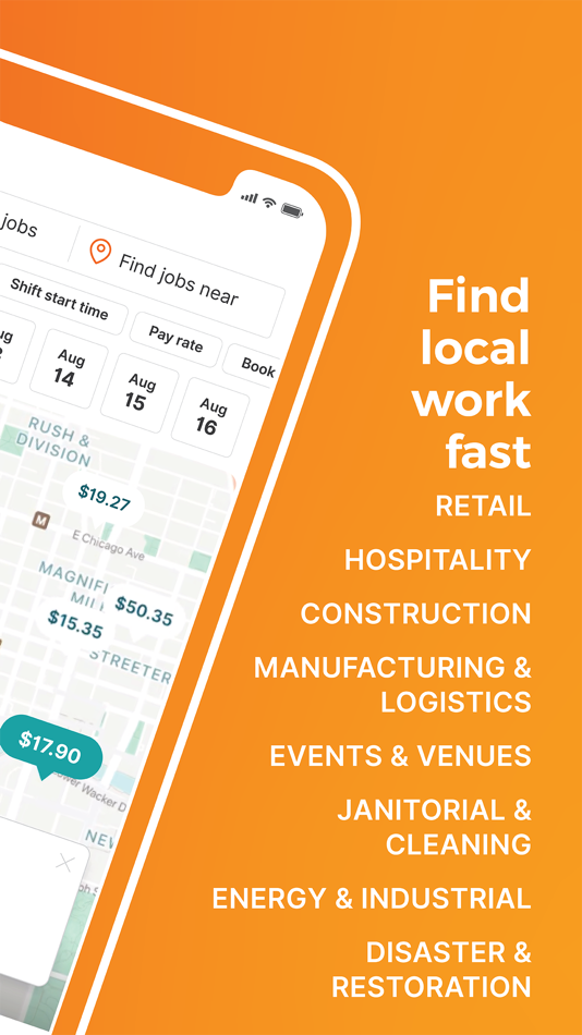 #2. JobStack for Work: Job Finder (iOS) By: Trueblue, Inc