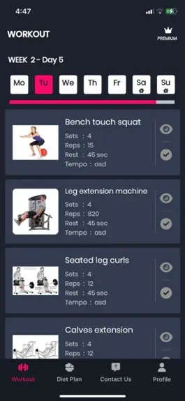 Game screenshot KrysFit hack