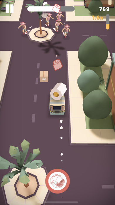 Bustin' - A Toilet Paper Game Screenshot