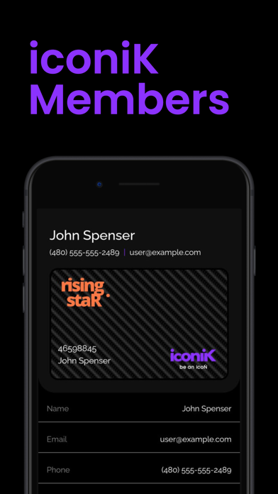 iconiK Members Screenshot