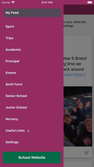 Claires Court App Screenshot