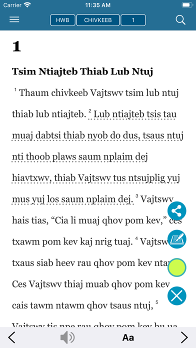 Kinh Thánh H'mông Trắng Screenshot
