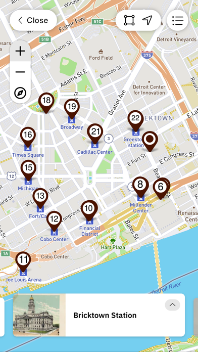 Detroit History Tours Screenshot
