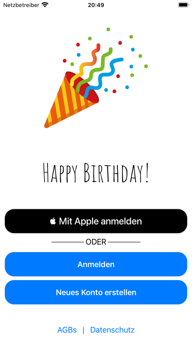 Screenshot #1 pour happy.birthday