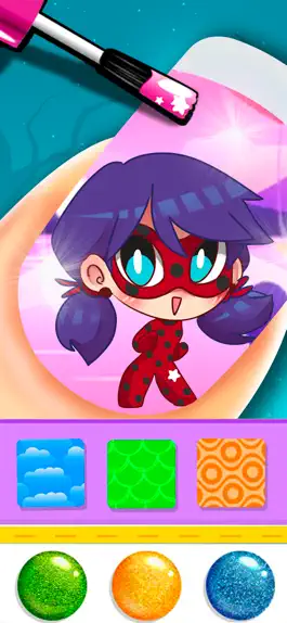 Game screenshot Ladybug Magic Nail Salon mod apk