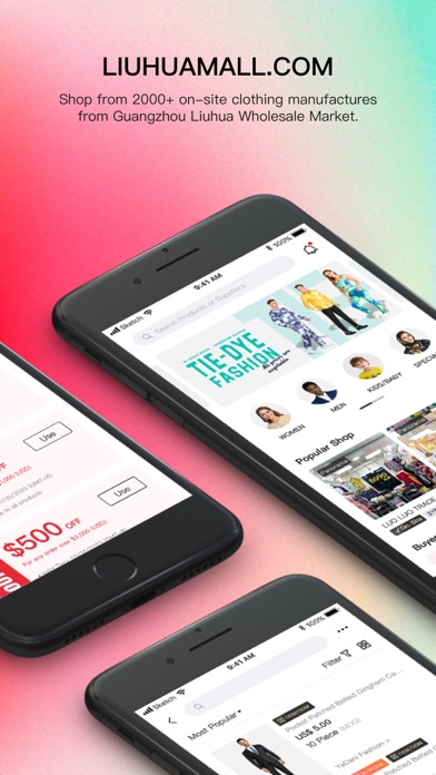 LIUHUA MALL Clothing Wholesale Screenshot