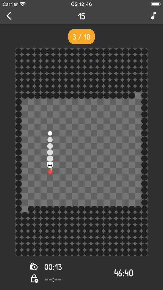 #3. Snake App (iOS) 由: Mustafa UNEL