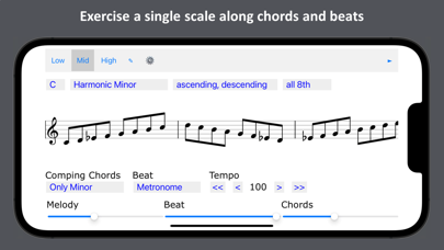 Jazz Scales Trainer Screenshot