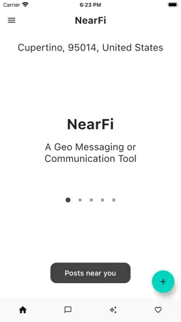 Game screenshot NearFi - Geo Messaging Tool apk
