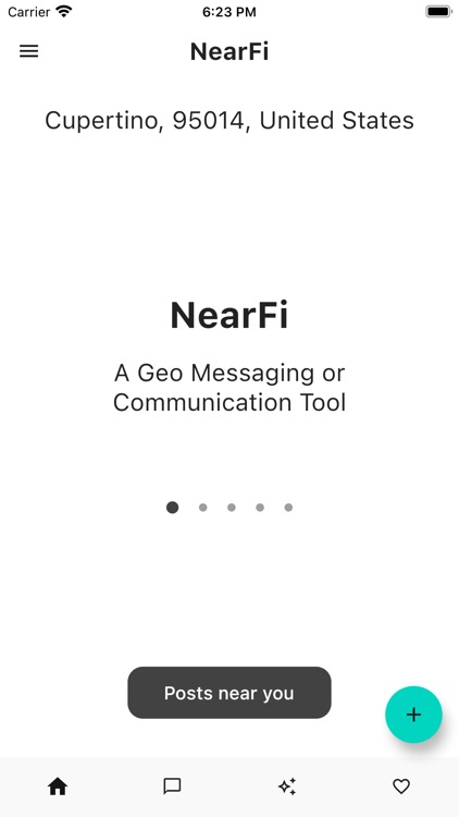 NearFi - Geo Messaging Tool