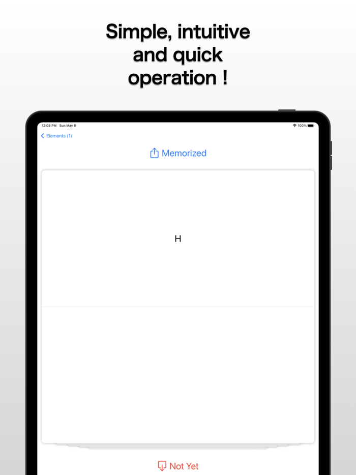 Chemical Formula Mnemonic Card