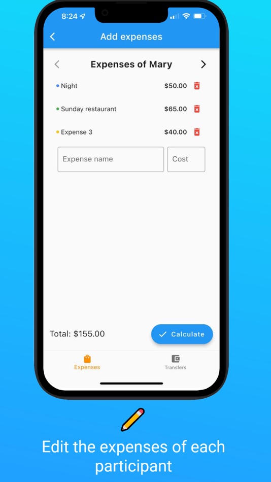 #4. Divide expenses (iOS) 由: Fabio Giuliani