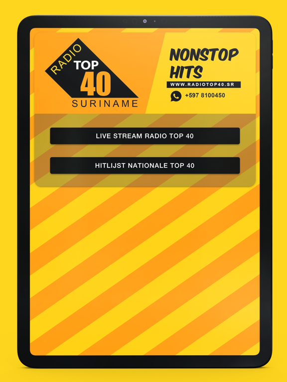 Radio Top 40 Suriname app screenshot 3