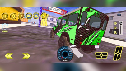 crazy jeep drive offroad taxi Screenshot