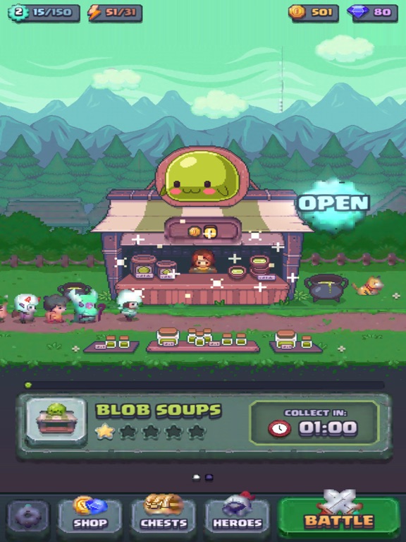 Slime Revolution: スープショップ事業