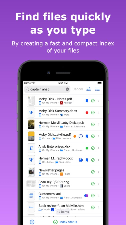 #2. easySearch - File Search Tool (iOS) Podle: Gregory Hayrapetian