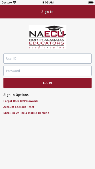NAECU Mobile Banking Screenshot