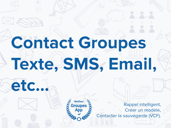 Screenshot #4 pour Groupes de contacts - E-mail