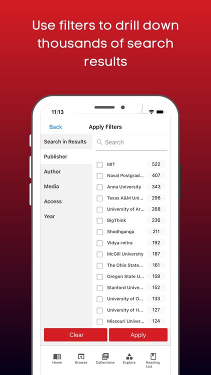 Gurugram University eLibrary screenshot-5