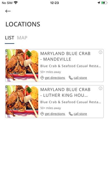 Maryland Blue Crab- Crab House