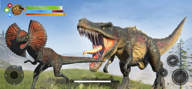 Simulador de dinossauro 3d, Dinosaur Sim, jogo de dinossauros pra