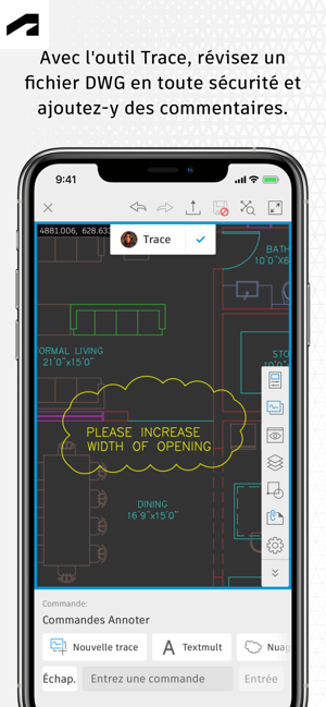 ‎AutoCAD Capture d'écran