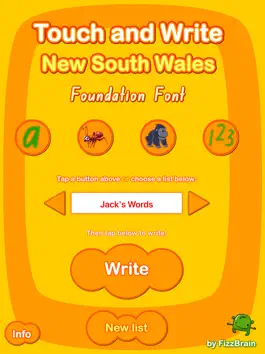 Game screenshot Australian Touch and Write NSW mod apk