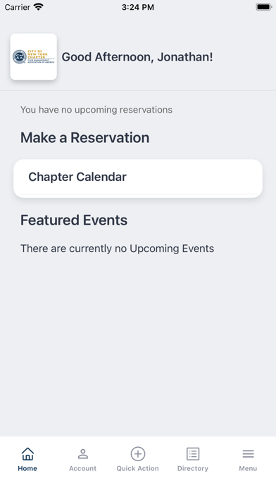 CMAA New York City Chapter Screenshot