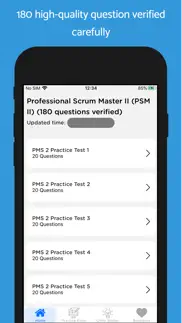 professional scrum master ii iphone screenshot 1