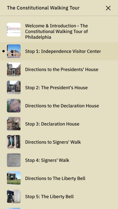 Walking Tour of Philadelphia Screenshot