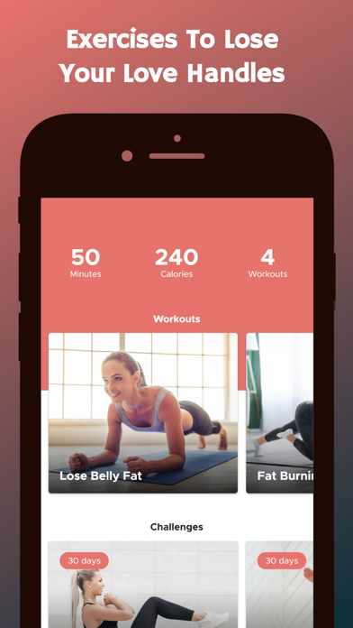 Lose Love Handles in 30 Days Screenshot