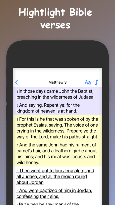 Bible Audio King James Version Screenshot