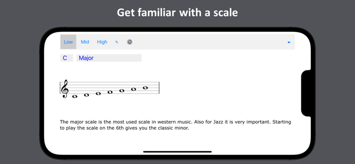Jazz Scales Trainer