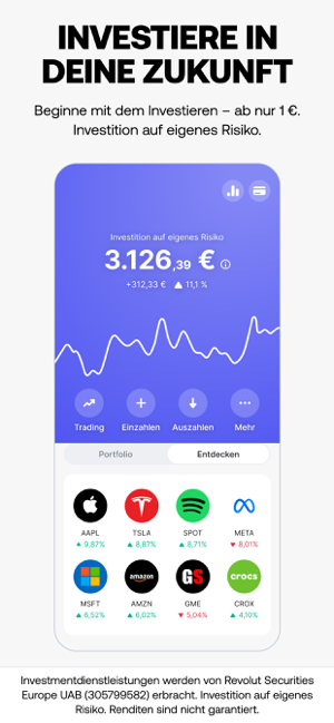 ‎Revolut: Die Finanz-Super-App Screenshot