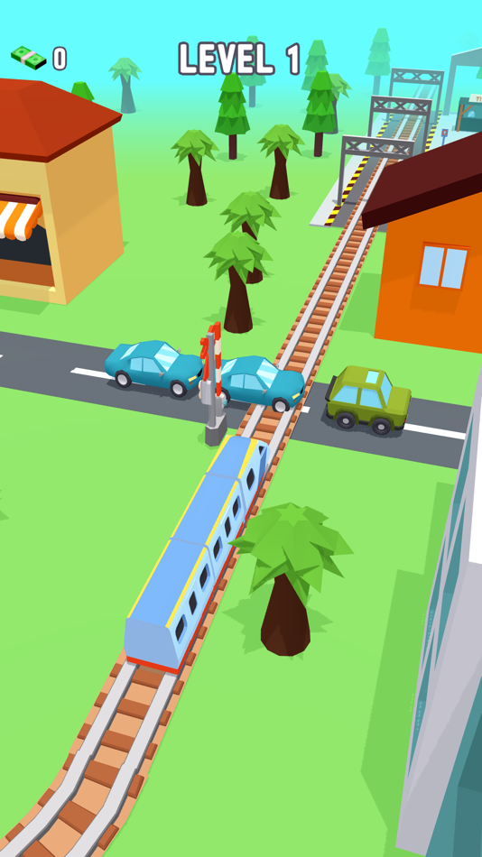 #2. Train Crosser (iOS) Podle: Melih Kavla
