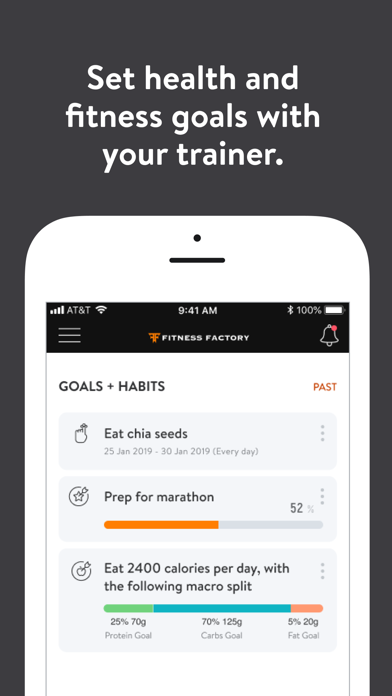 Fitness Factory Online Screenshot