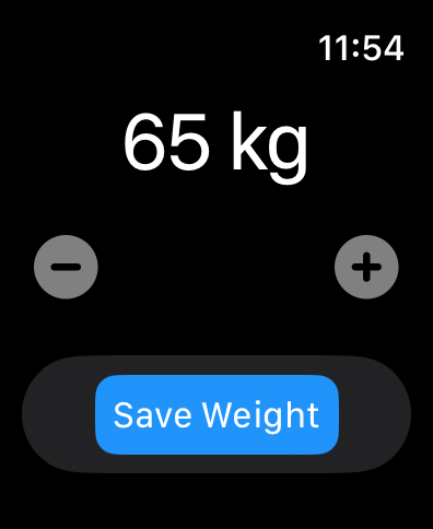 Weight - Body mass