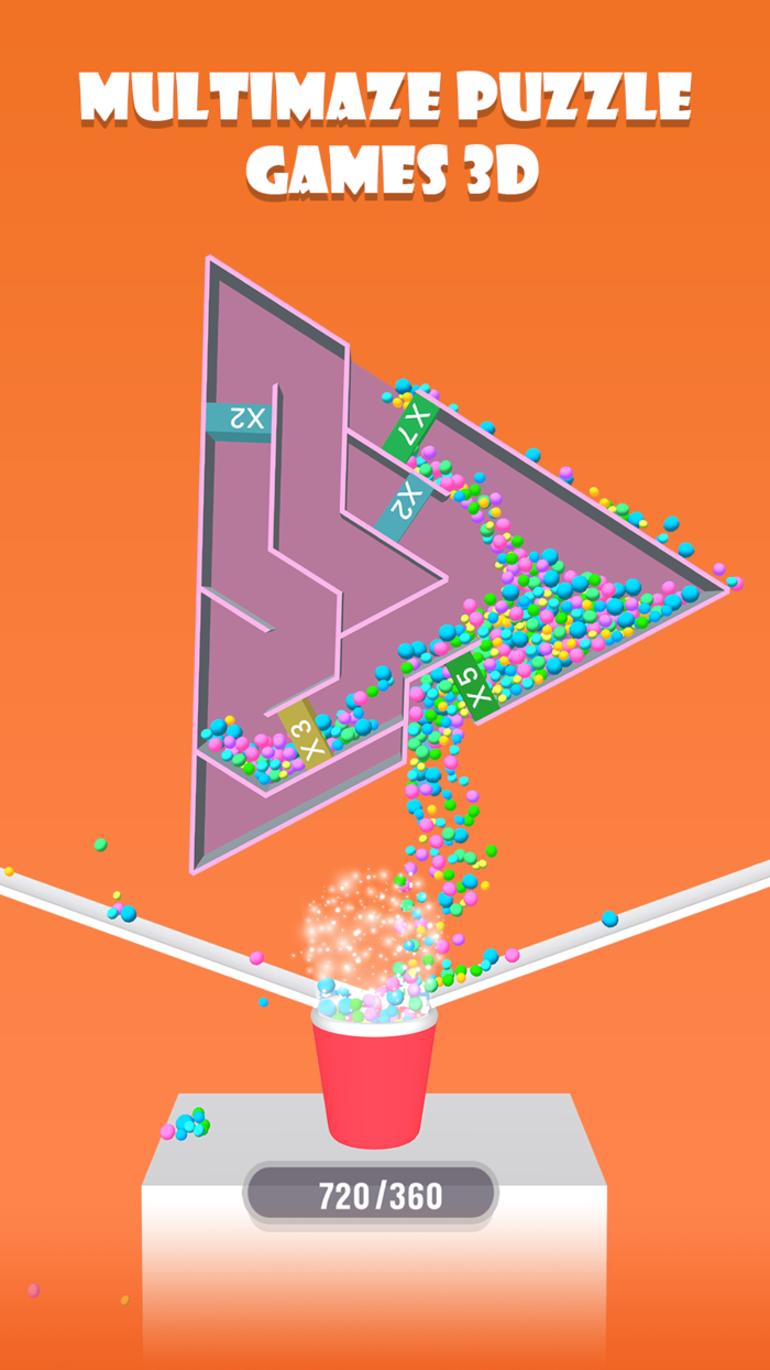 Maze Ball  Multi Puzzle