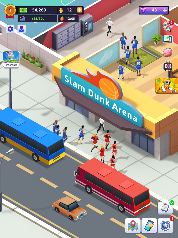 Idle Basketball Arena Tycoon