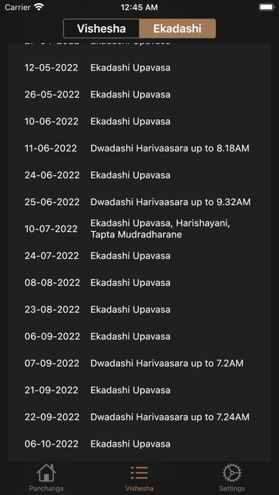 Tithi Nirnaya Panchanga Screenshot