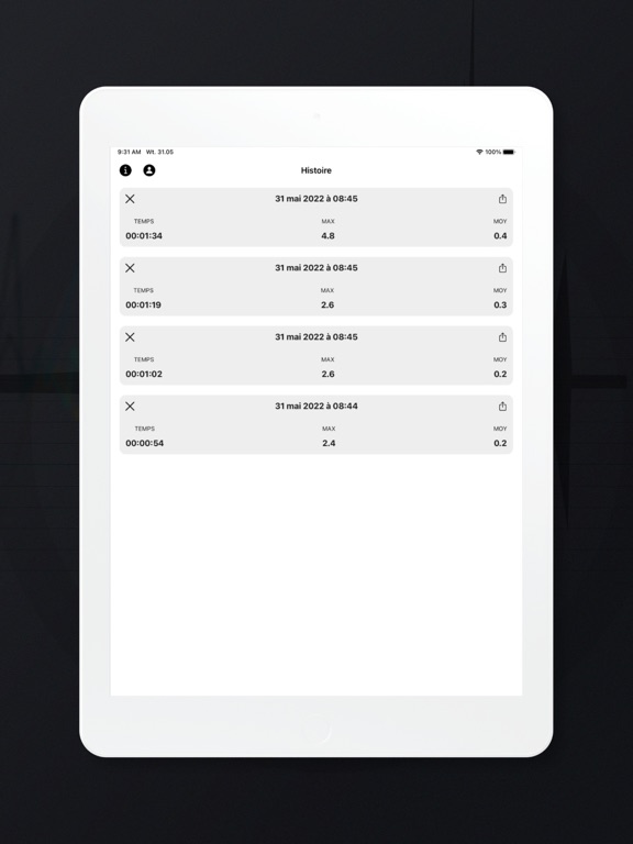 Screenshot #5 pour Sismographe