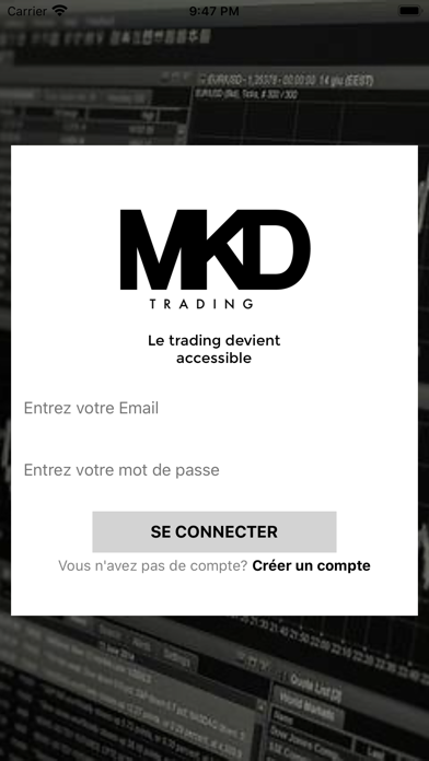 MKD Trading FR Screenshot